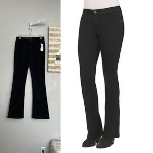Democracy Ab Solution Itty Bitty Boot Jean Black Size 8